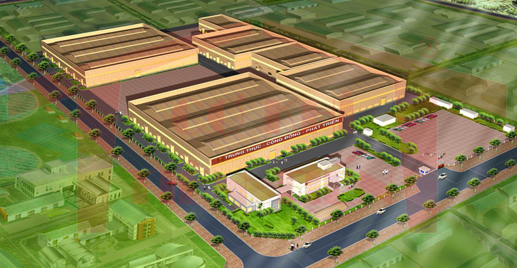 Hoa Sen Building meterial producing factory